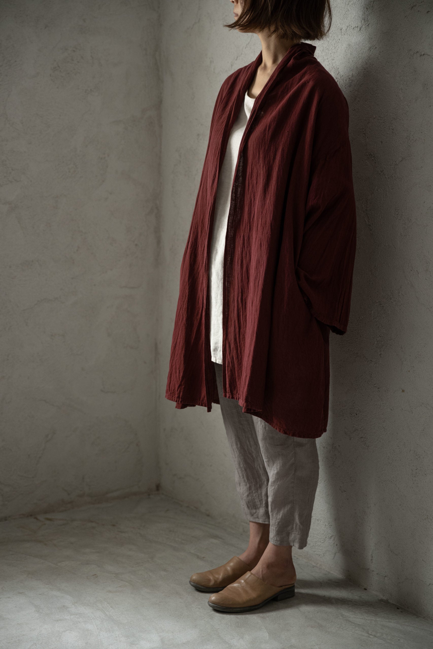 COSMIC WONDER Hand-woven cotton Nora Haori