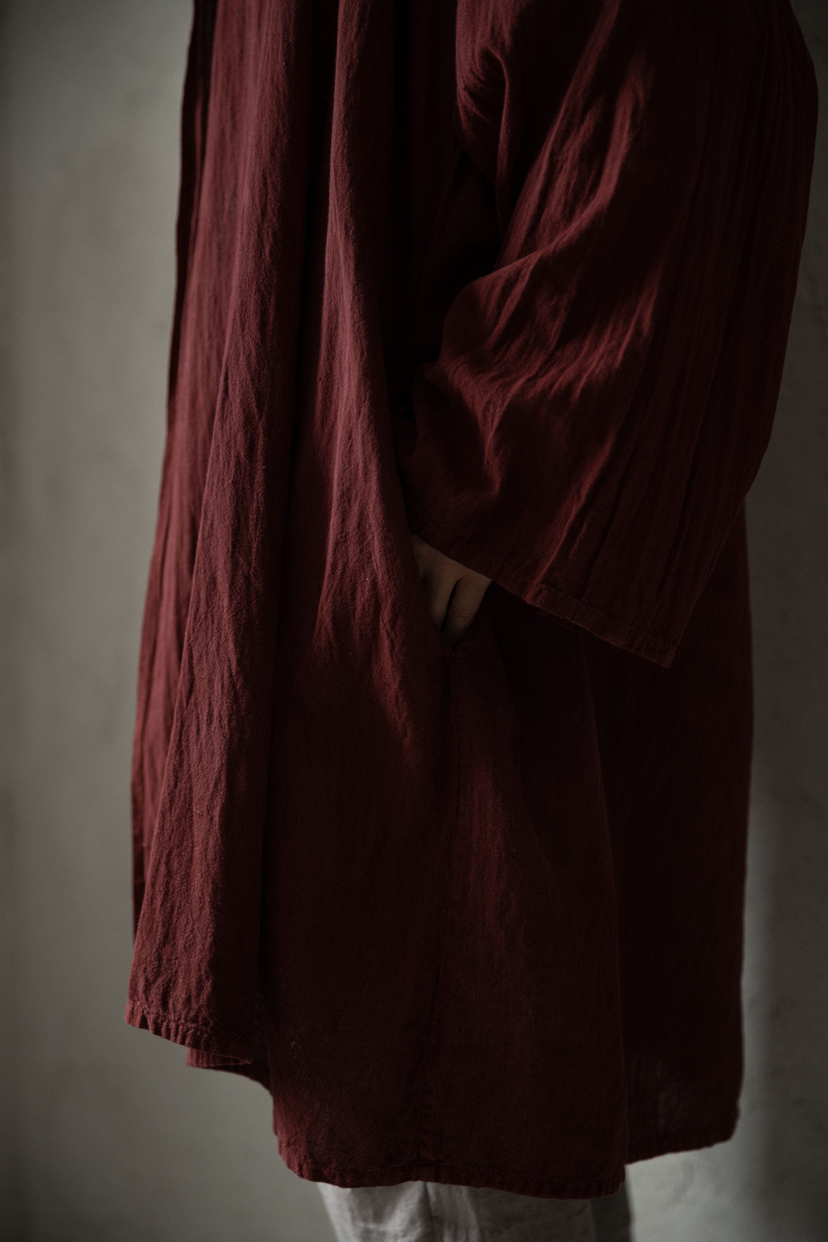COSMIC WONDER Hand-woven cotton Nora Haori