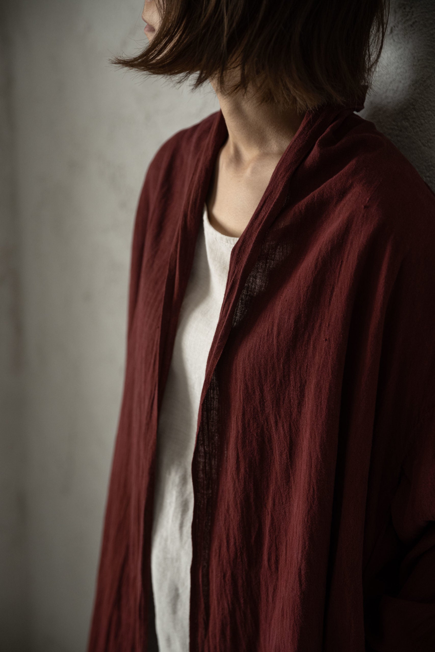 COSMIC WONDER Hand-woven cotton Nora Haori