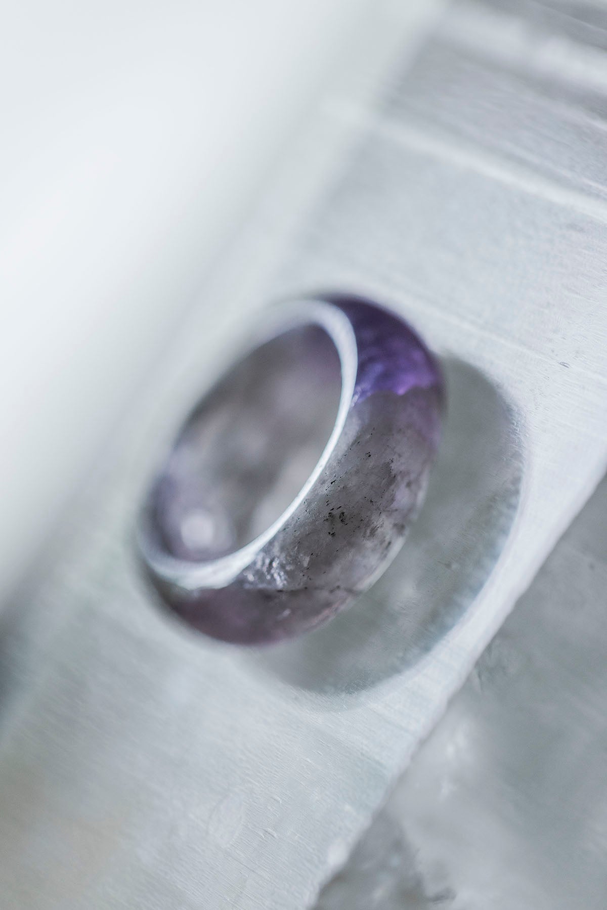 Amethyst ring (flat)