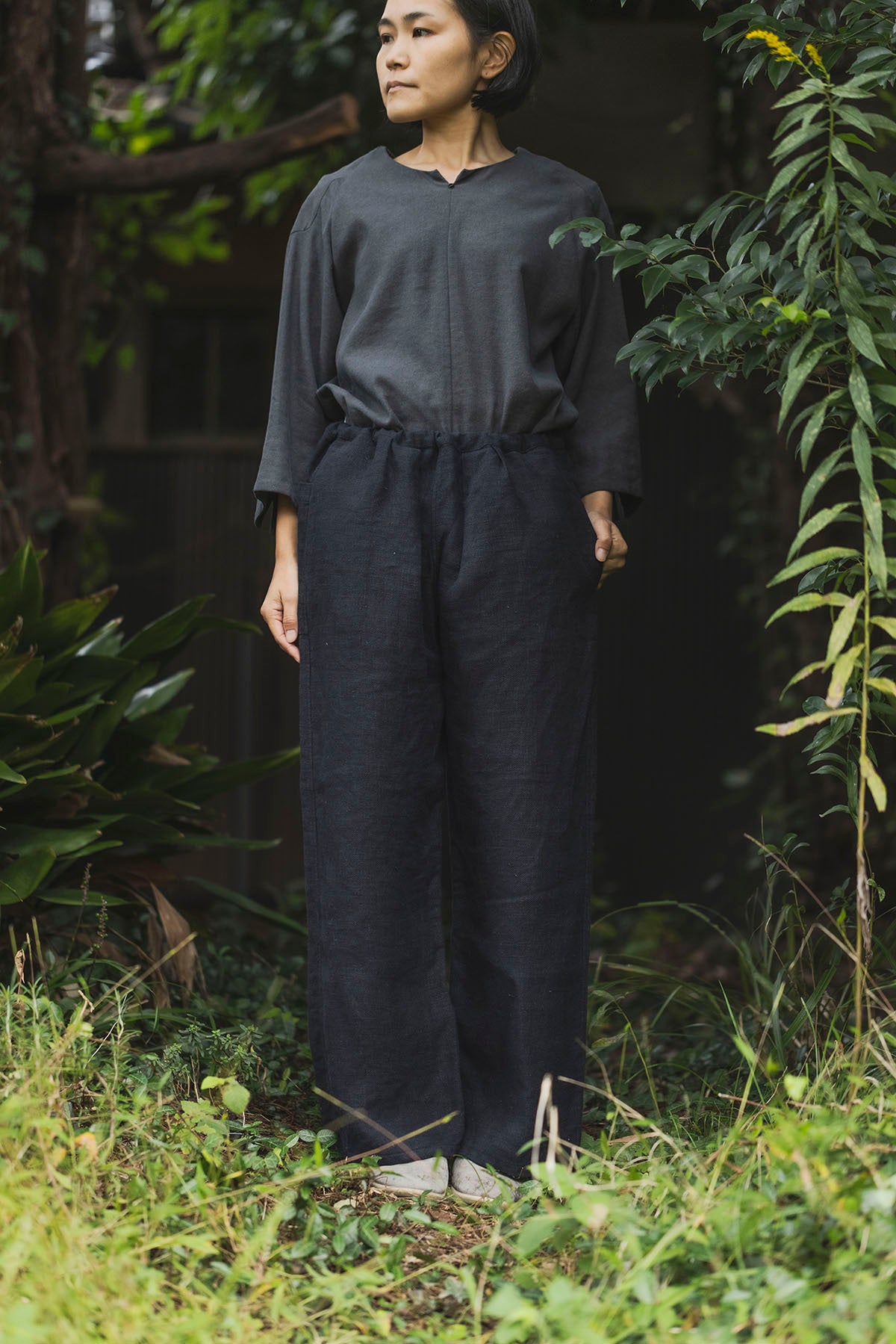 Nohara nohara-back pocket pants 63 old cloth