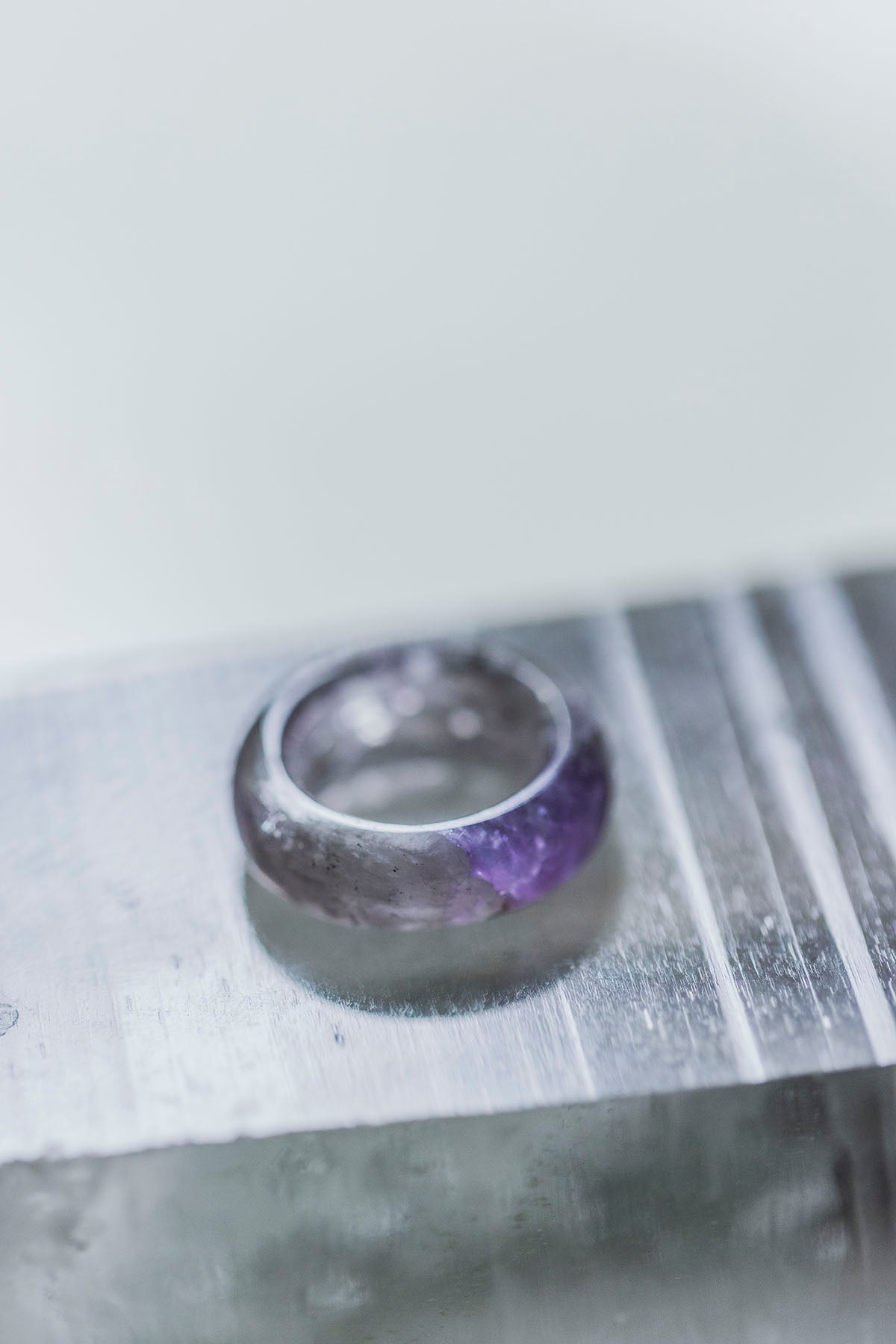 Amethyst ring (flat)