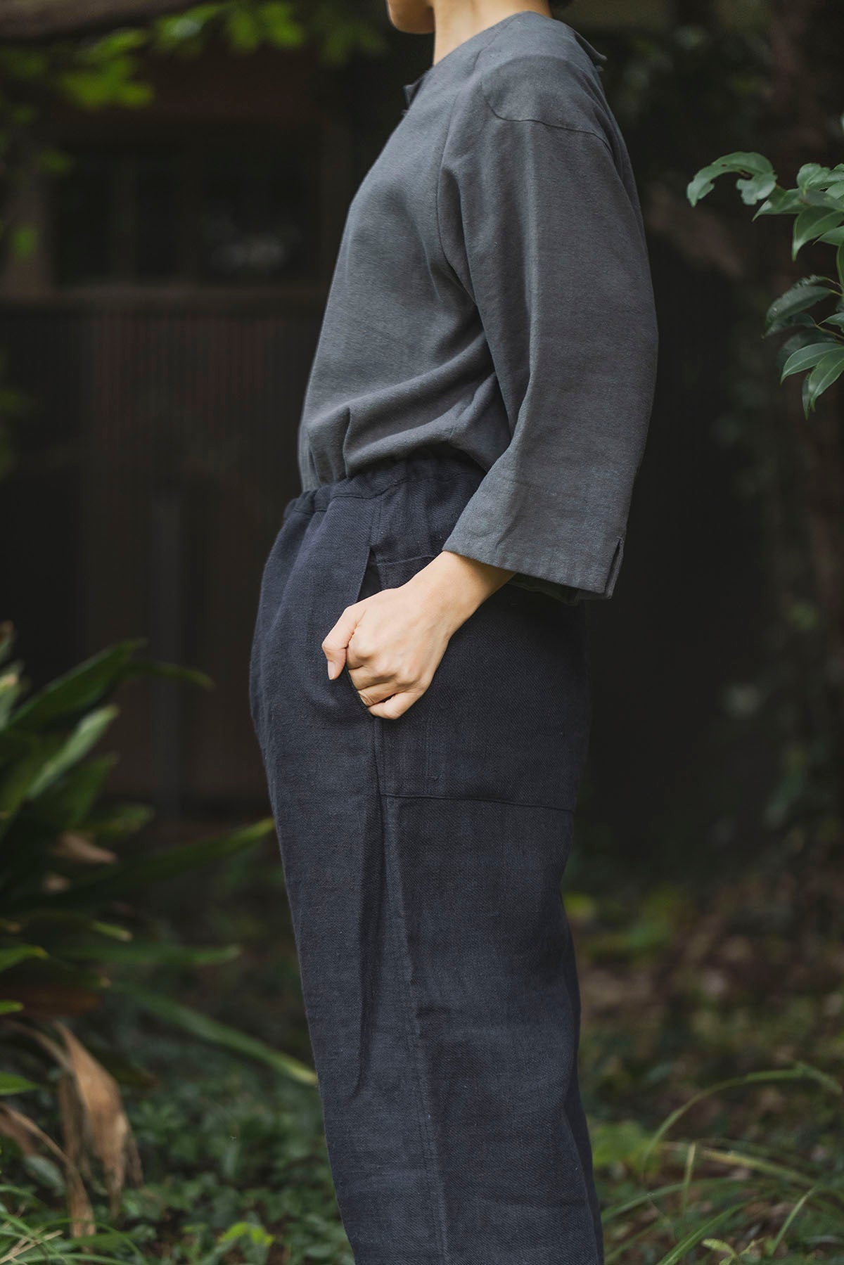 Nohara nohara-back pocket pants 63 old cloth