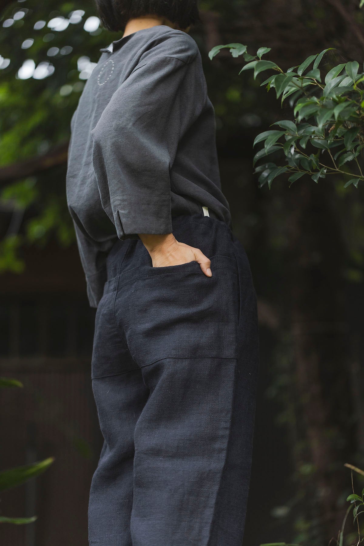 Nohara nohara-back pocket pants 63 old cloth