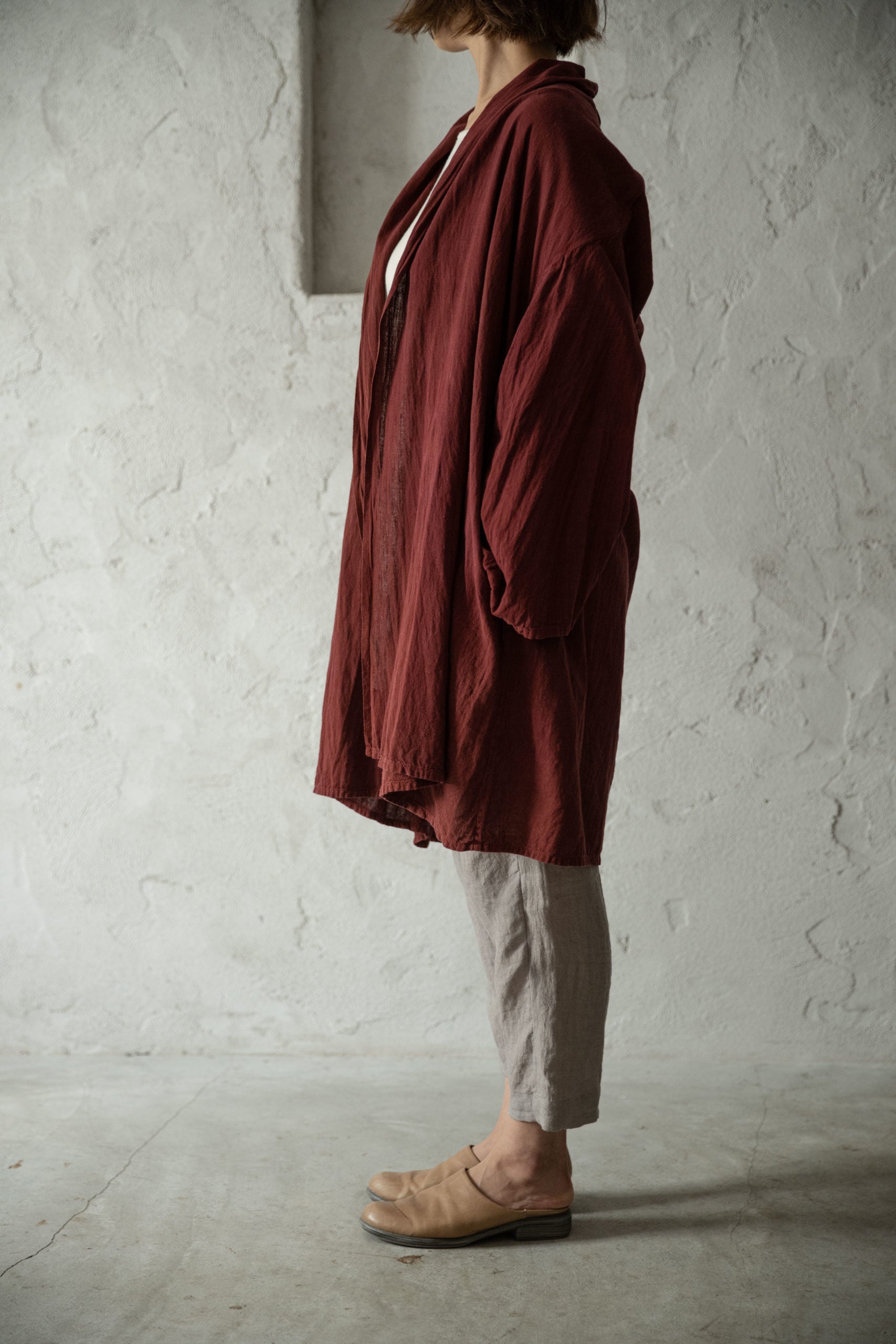 COSMIC WONDER Hand-woven cotton Nora Haori