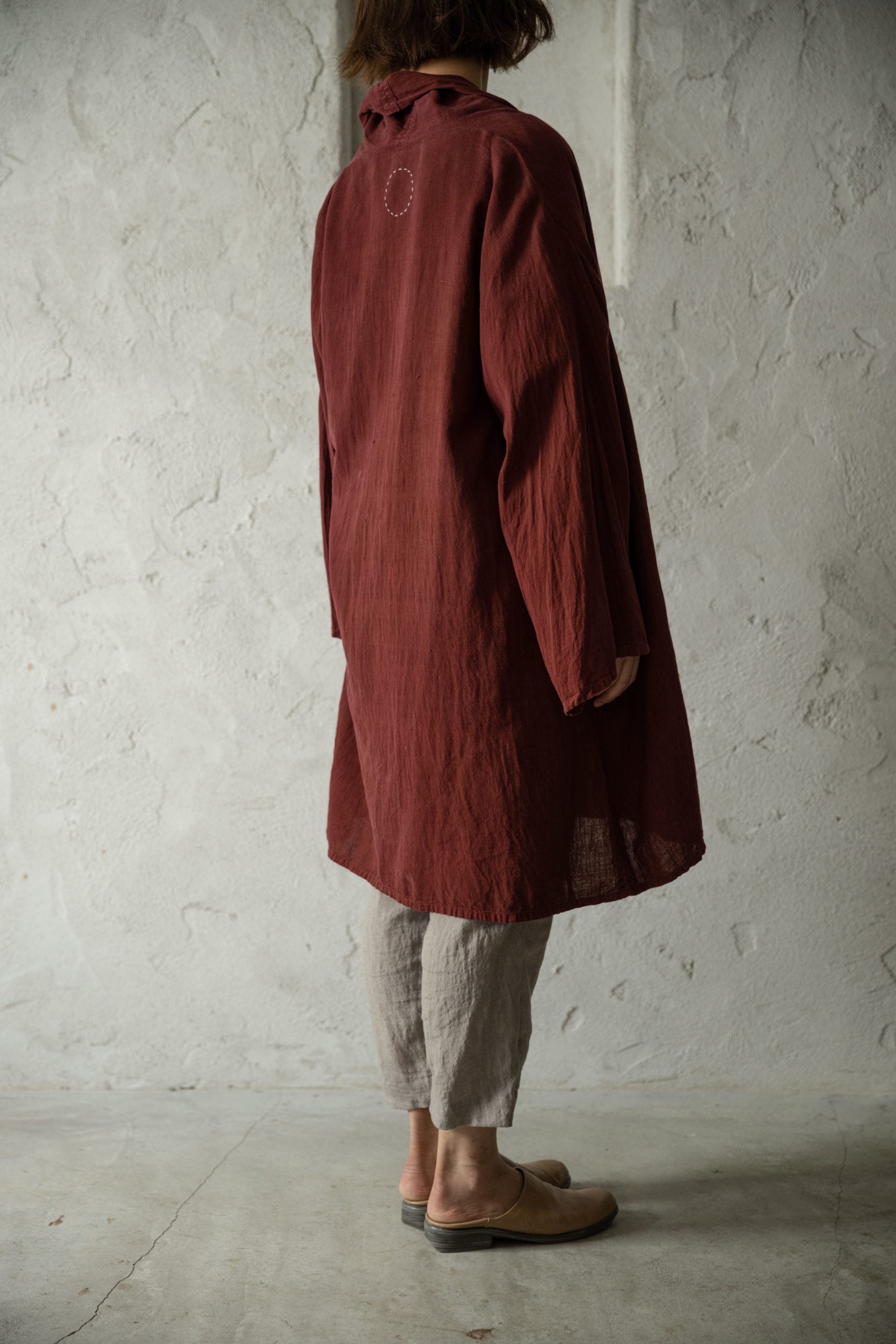 COSMIC WONDER Hand-woven cotton Nora Haori
