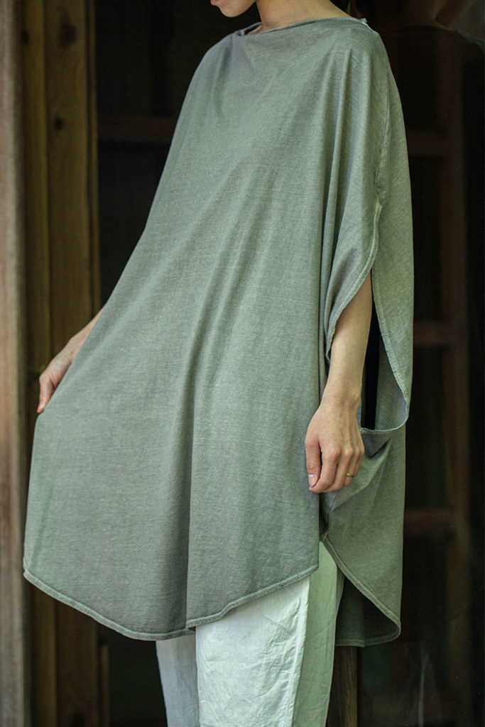 COSMIC WONDER Beautiful organic cotton circle T-shirt dress | うつしき